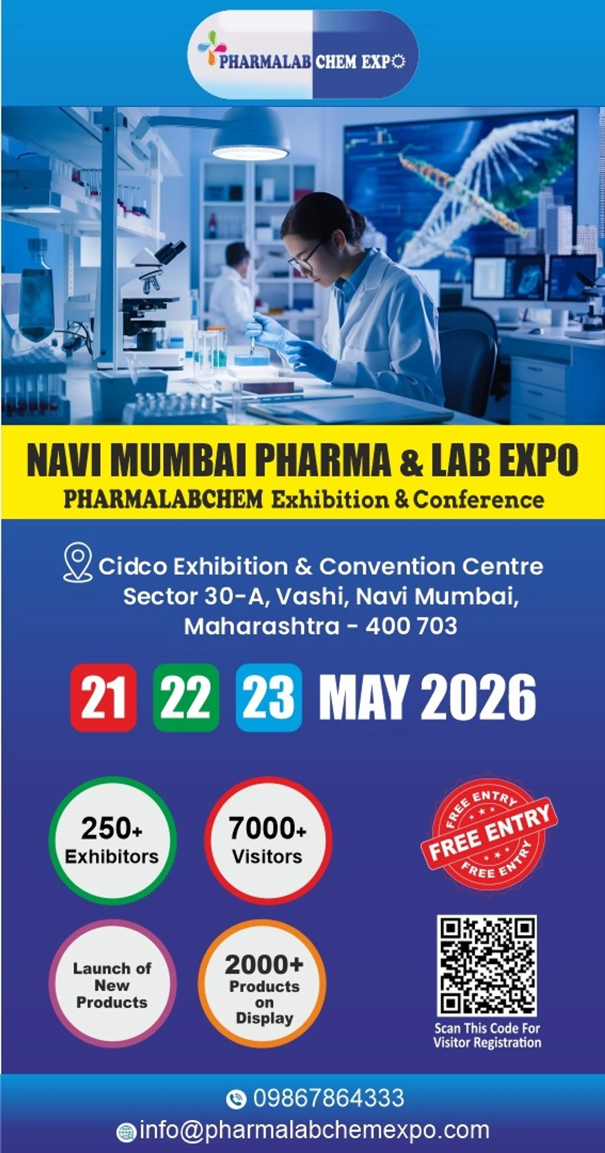 Pharmalabchem Expo - Navi Mumbai